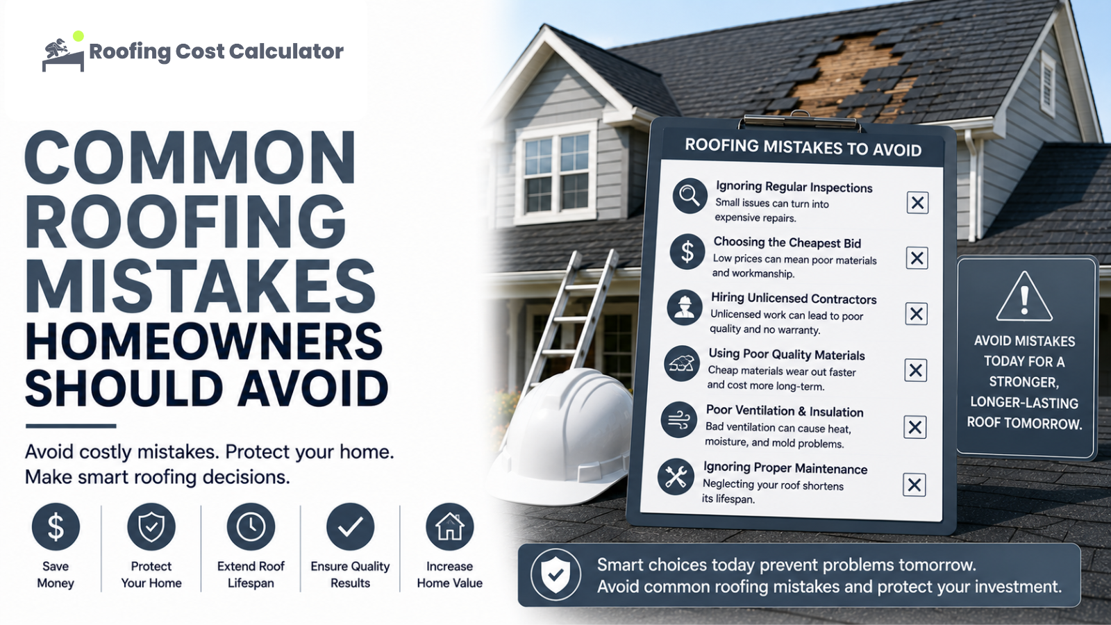 Common Roofing Mistakes Homeowners Should Avoid