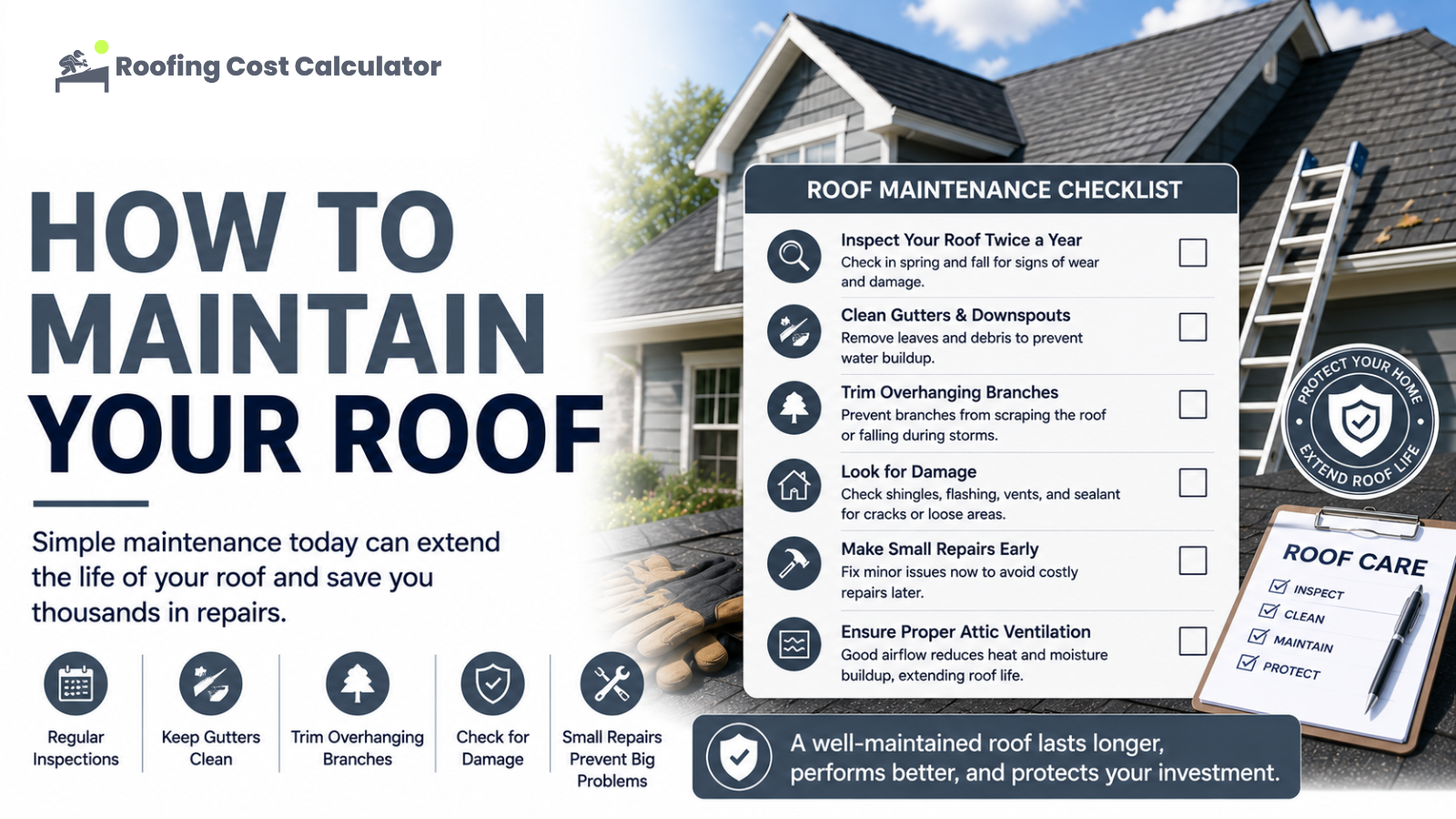 How to Maintain Your Roof