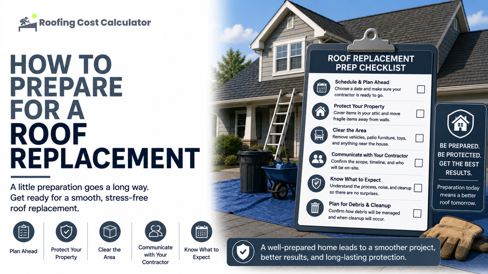 How to Prepare for a Roof Replacement